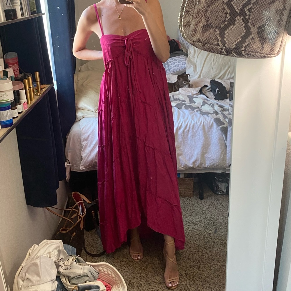 Love stitch flow dress